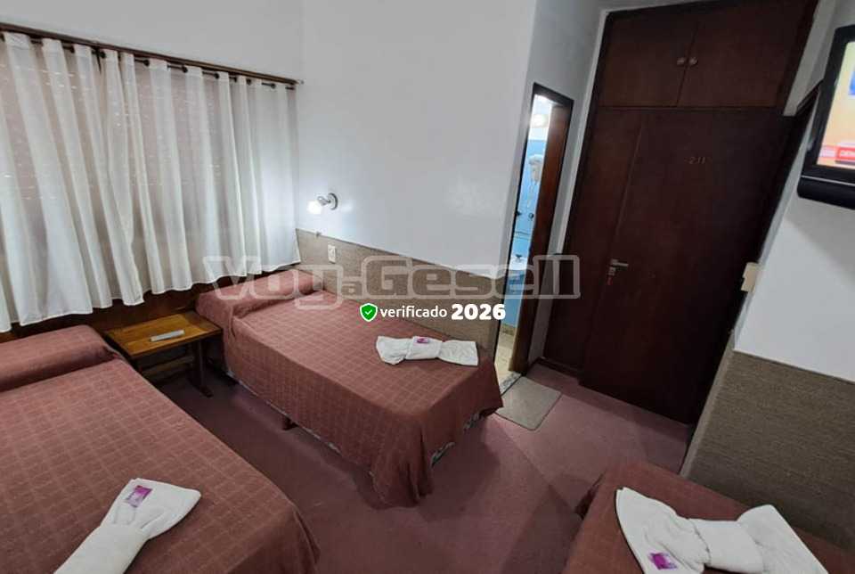 Alquilo Hotel Hotel Lincoln en Villa Gesell zona  a 200 mts de la Playa