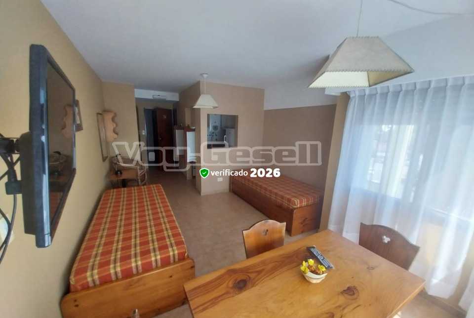 Alquilo Departamentos Marbella Playa en Villa Gesell zona  a 20 mts de la Playa Monoambiente