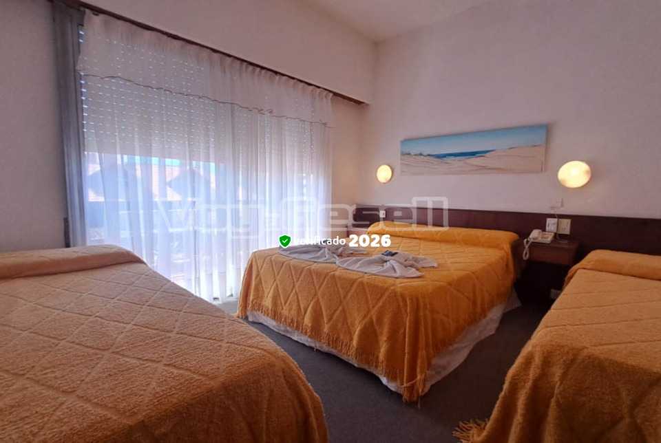 Alquilo Hotel Santa Barbara en Villa Gesell zona  a 100 mts de la Playa