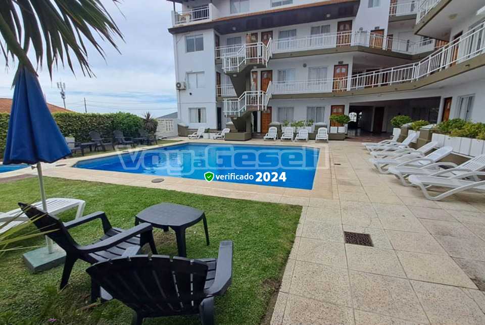 Alquilo Departamento Gemelos 26 en Villa Gesell zona Centro Comercial a 20 Mts de la Playa