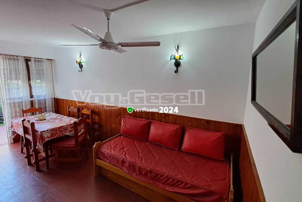Alquilo Departamento Luz en Villa Gesell zona Sur a 60 Mts de la Playa 