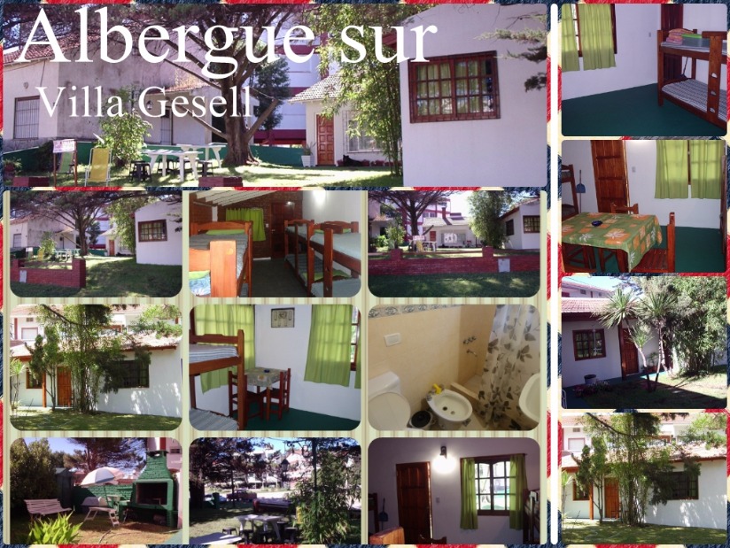 Alquilo Casa Albergue Sur en Villa Gesell zona Villa Gesell a 200 Mts de la Playa 