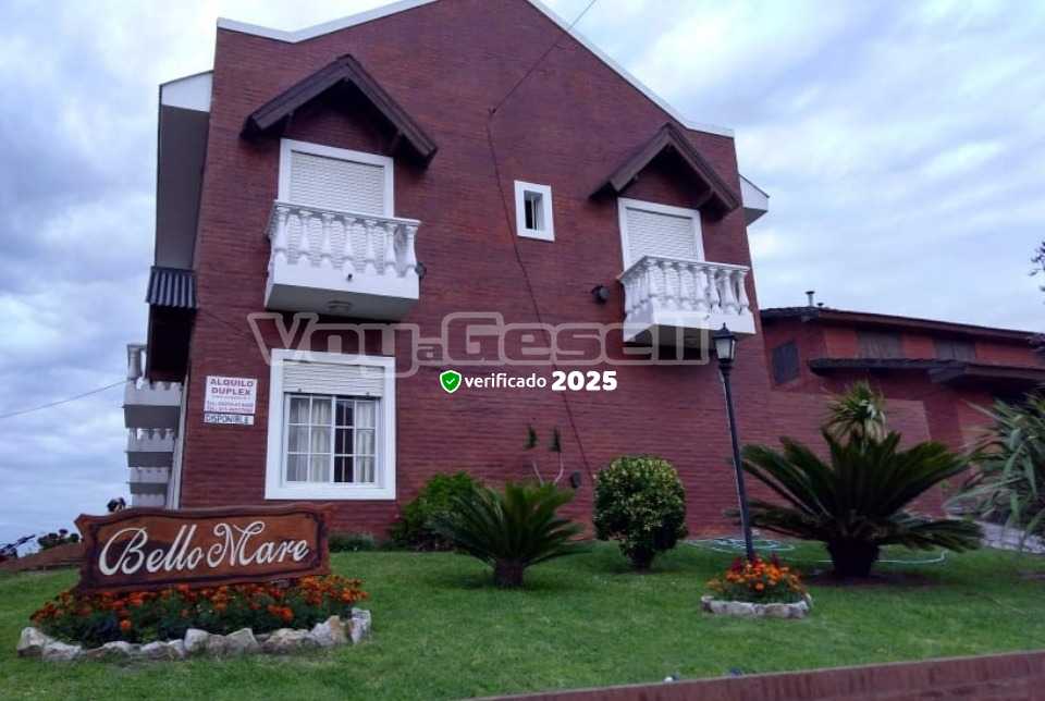 Alquilo Duplex Bello Mare en Villa Gesell zona Sur a 170 mts de la Playa 