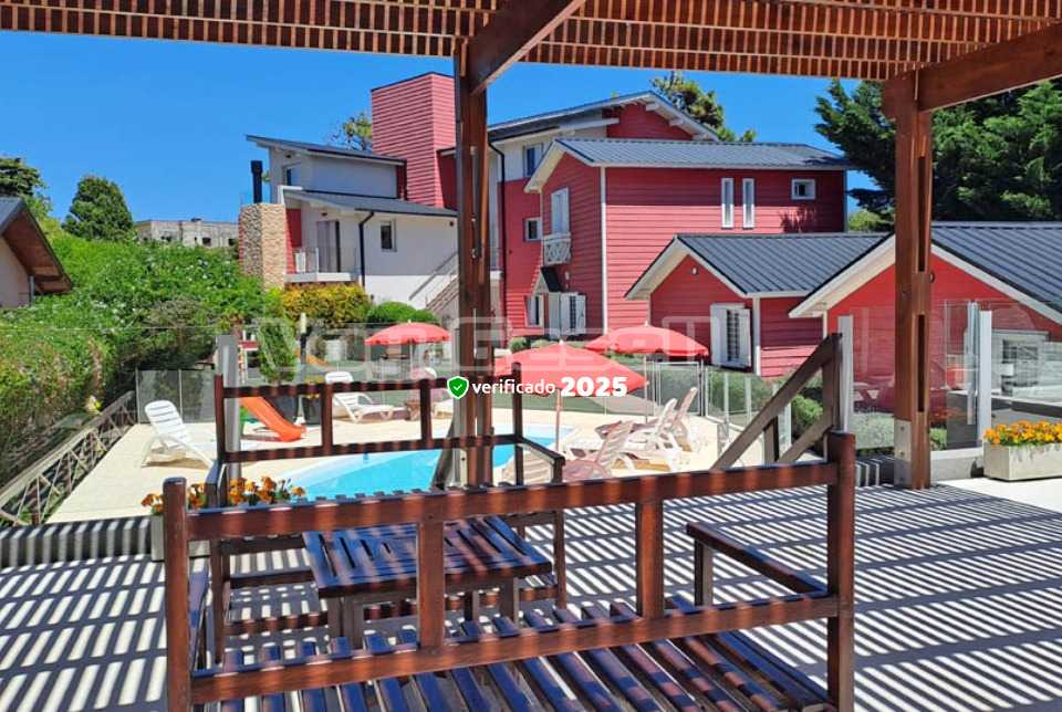 Alquilo Cabaña Cabañas Rojas en Villa Gesell zona Sur a 200 Mts de la Playa 