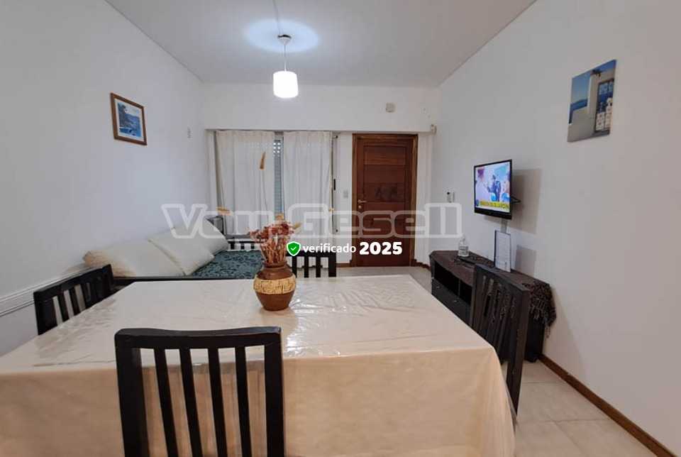 Alquilo Departamento El Virrey del Mar 2 Amb en Villa Gesell zona Centro a 120 Mts de la Playa