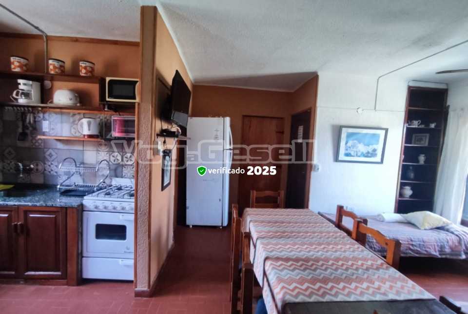 Alquilo Departamento En Esta tierra en Villa Gesell zona Centro a 120 Mts de la Playa 