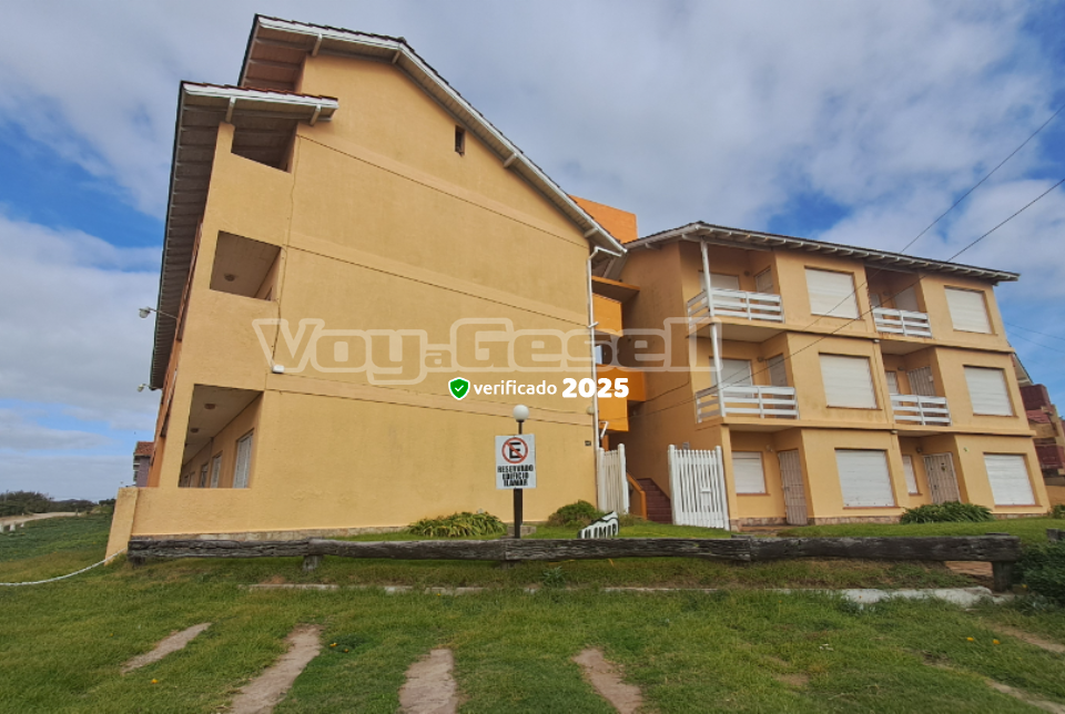 Alquilo Departamento ILAMAR PBC en Villa Gesell zona Sur a 20 mts de la Playa 