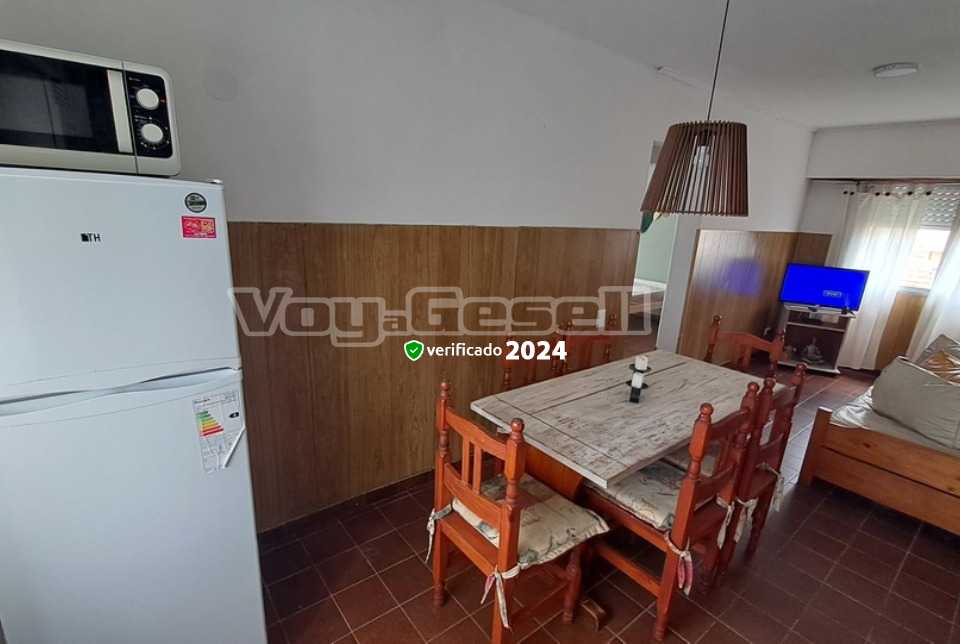 Alquilo Departamento La Braña I en Villa Gesell zona Sur a 200 Mts de la Playa 