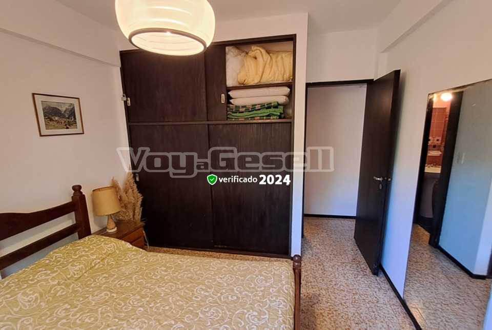 Alquilo Departamento Mar Celeste 1D en Villa Gesell zona Centro a 400 mts de la Playa