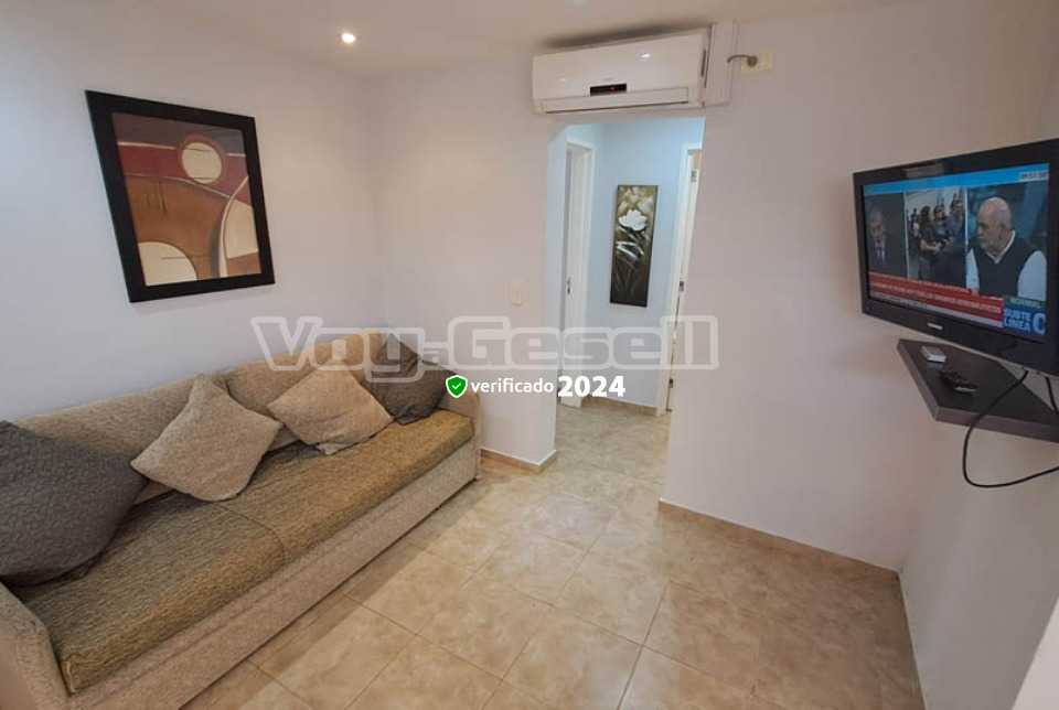 Alquilo Departamento Pilares del Norte 1 dormitorio en Villa Gesell zona Barrio Norte a 300 Mts de la Playa 