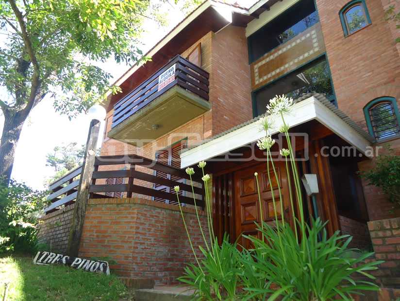 Alquilo Departamento Tres Pinos en Villa Gesell zona Barrio Norte a 240 Mts de la Playa 