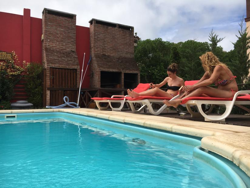 Alquilo Cabaña Villa Olimpia en Villa Gesell zona Barrio Norte a 80 Mts de la Playa