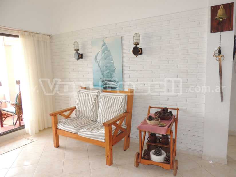 Alquilo Departamento Vistamar XII 5E en Villa Gesell zona Centro Comercial a 5 Mts de la Playa 