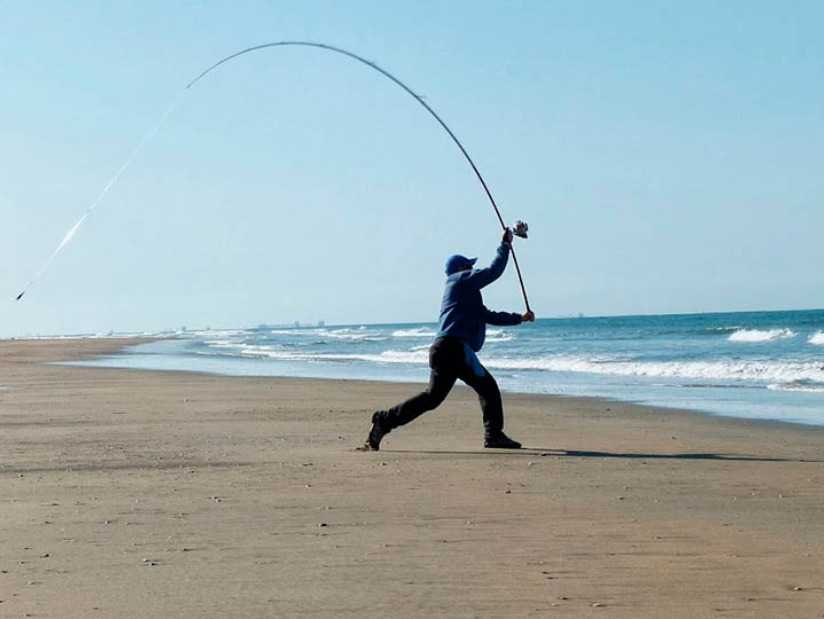 Deportes Pesca en el mar en Villa Gesell zona  Lanzamiento